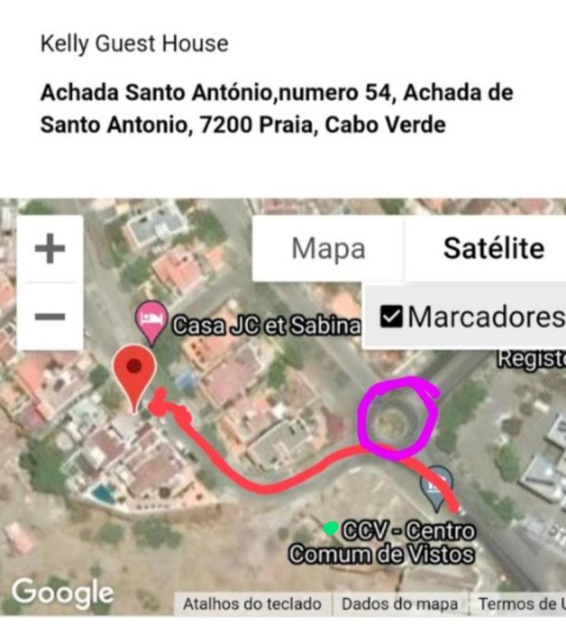 Kelly Guest House Praia Ngoại thất bức ảnh